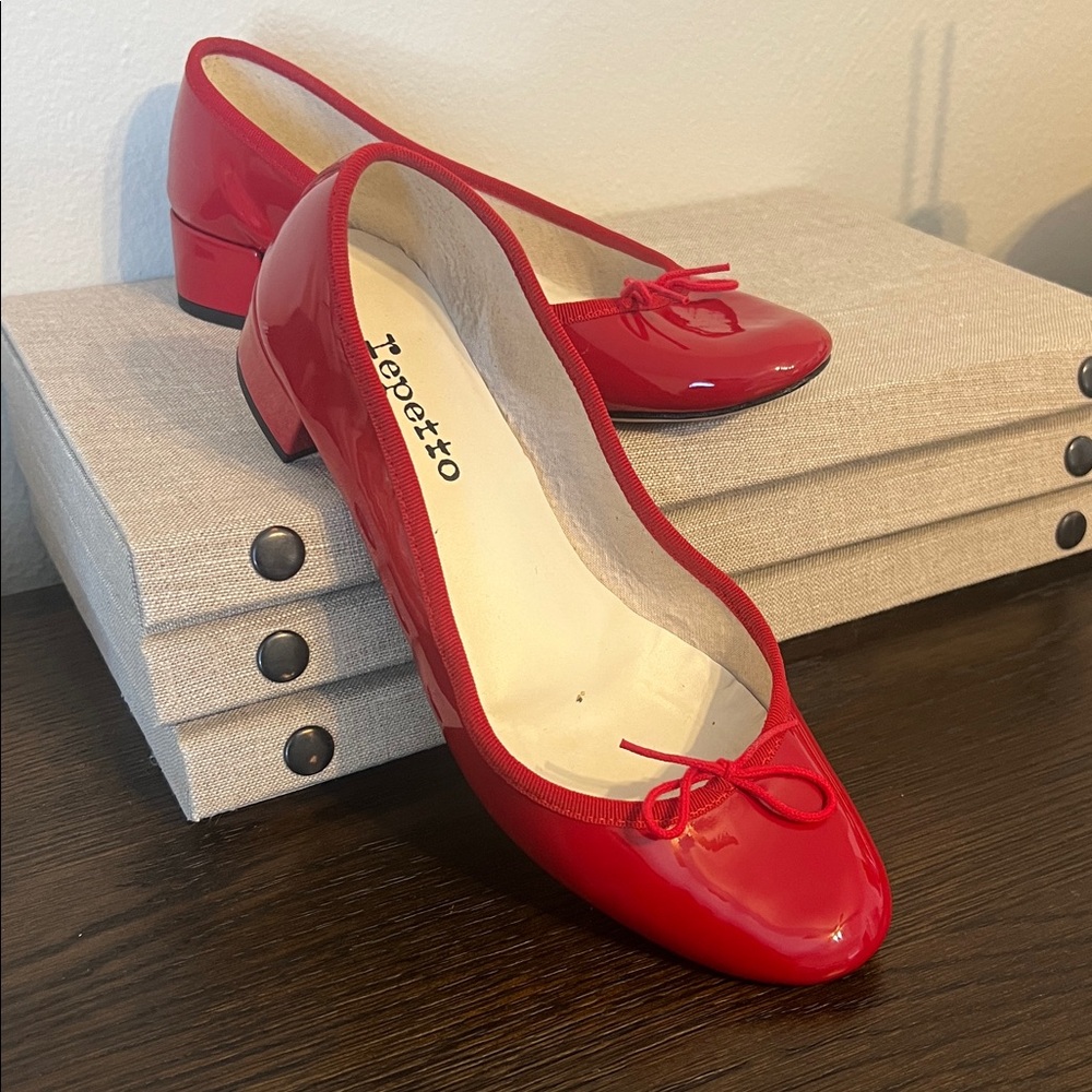 Repetto Cendrillon Pink Ballet Flats